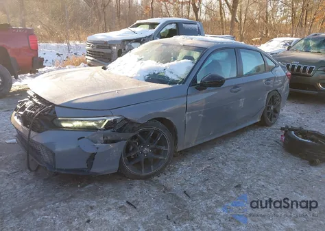 2025 Honda Civic Sport from USA, damaged, VIN 2HGFE2F57SH544571